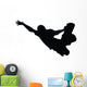 Skateboarding Silhouette Wall Decal