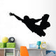Skateboarding Silhouette Wall Decal