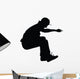 Skateboarding Silhouette Wall Decal