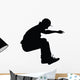 Skateboarding Silhouette Wall Decal