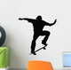 Skateboarding Silhouette Wall Decal
