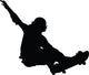 Skateboarding Silhouette Wall Decal