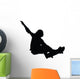 Skateboarding Silhouette Wall Decal