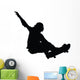 Skateboarding Silhouette Wall Decal