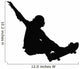 Skateboarding Silhouette Wall Decal