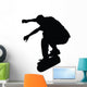 Skateboarding Silhouette Wall Decal
