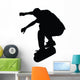 Skateboarding Silhouette Wall Decal