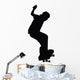 Skateboarding Silhouette Wall Decal