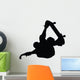 Skateboarding Silhouette Wall Decal