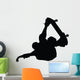 Skateboarding Silhouette Wall Decal