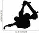 Skateboarding Silhouette Wall Decal