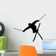 Skiing Silhouette Wall Decal