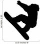Snowboarding Silhouette Wall Decal