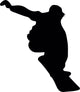 Snowboarding Silhouette Wall Decal