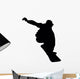 Snowboarding Silhouette Wall Decal