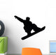 Snowboarding Silhouette Wall Decal