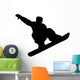 Snowboarding Silhouette Wall Decal