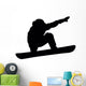 Snowboarding Silhouette Wall Decal