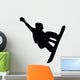 Snowboarding Silhouette Wall Decal