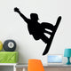 Snowboarding Silhouette Wall Decal
