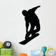 Snowboarding Silhouette Wall Decal