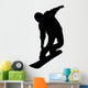 Snowboarding Silhouette Wall Decal