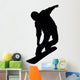 Snowboarding Silhouette Wall Decal