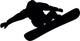 Snowboarding Silhouette Wall Decal