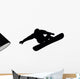Snowboarding Silhouette Wall Decal