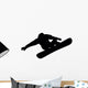 Snowboarding Silhouette Wall Decal