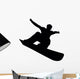 Snowboarding Silhouette Wall Decal