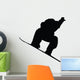 Snowboarding Silhouette Wall Decal