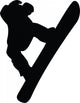 Snowboarding Silhouette Wall Decal