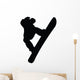 Snowboarding Silhouette Wall Decal