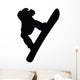 Snowboarding Silhouette Wall Decal