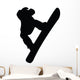 Snowboarding Silhouette Wall Decal