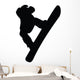 Snowboarding Silhouette Wall Decal