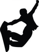 Snowboarding Silhouette Wall Decal