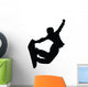 Snowboarding Silhouette Wall Decal