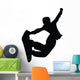 Snowboarding Silhouette Wall Decal