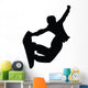 Snowboarding Silhouette Wall Decal