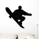 Snowboarding Silhouette Wall Decal