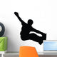Snowboarding Silhouette Wall Decal