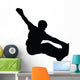 Snowboarding Silhouette Wall Decal