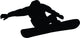 Snowboarding Silhouette Wall Decal