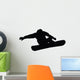 Snowboarding Silhouette Wall Decal
