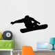 Snowboarding Silhouette Wall Decal