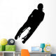 Silhouette Skier Wall Decal