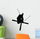Skiing Silhouette Wall Decal