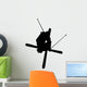 Skiing Silhouette Wall Decal
